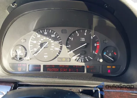 1999 BMW 740Il z USA, uszkodzony, nr VIN WBAGH8333XDT01910